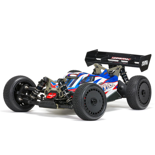 ARRMA ARA8406 TLR Tuned Typhon 1/8 Scale 4WD Buggy - Red/Blue