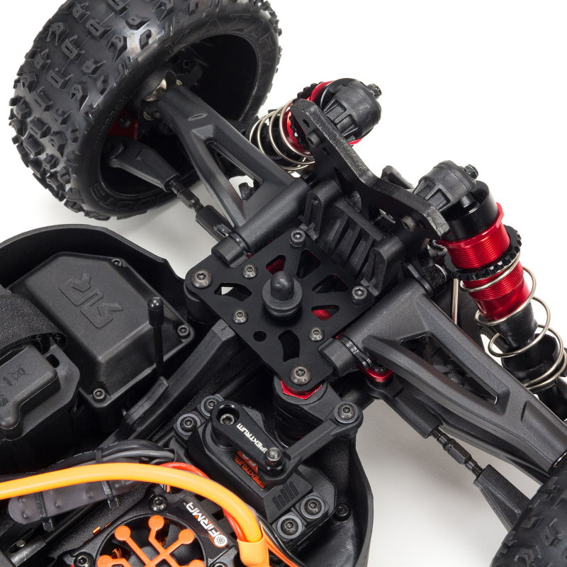 ARRMA ARA8606V5 1/8 Typhon 6S BLX 4x4 Brushless Buggy Black RTR Spektrum