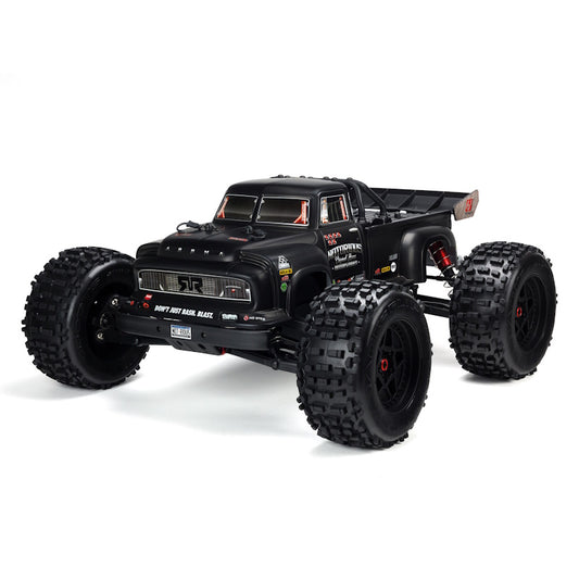 ARRMA ARA8611V5T1 1/8 NOTORIOUS 6S V5 4WD BLX Stunt Truck Spektrum Firma RTR BLK