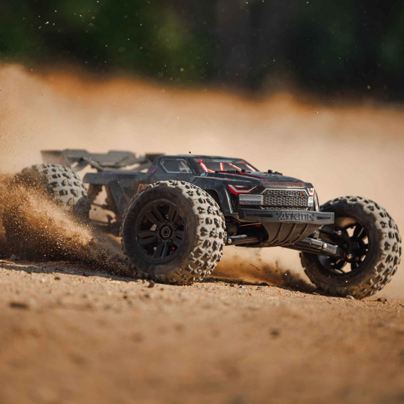 ARRMA ARA8708T1 1/8 KRATON 6S BLX 4X4 EXtreme Bash Speed Monster Truck RTR Black