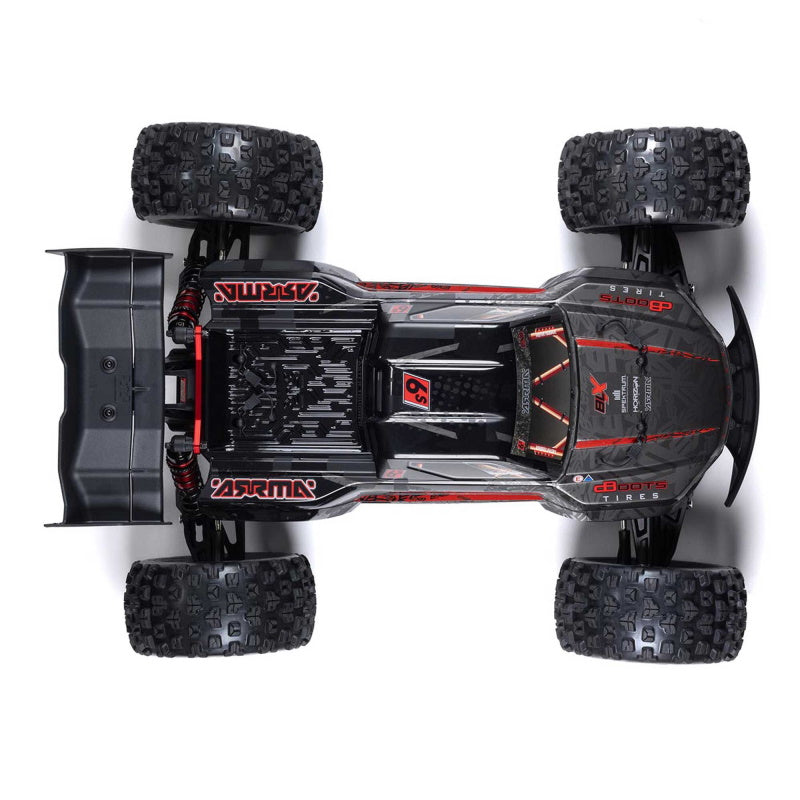 ARRMA ARA8708T1 1/8 KRATON 6S BLX 4X4 EXtreme Bash Speed Monster Truck RTR Black