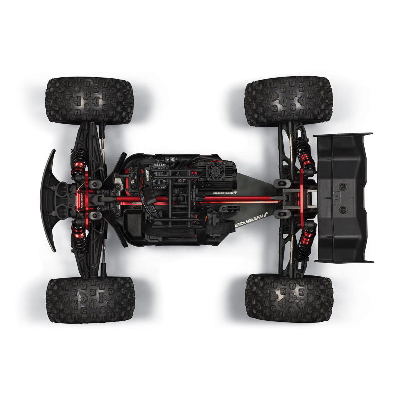 ARRMA ARA8708T1 1/8 KRATON 6S BLX 4X4 EXtreme Bash Speed Monster Truck RTR Black