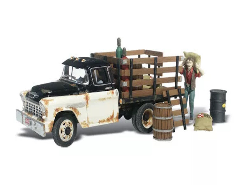 Woodland Scenics AS5538 HO Henry's Haulin' Vehicle Figure Built & Ready /