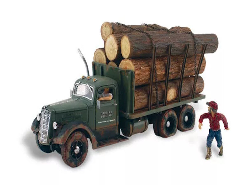 Woodland Scenics AS5553 HO Tim Burr Logging Vehicle Figure Built & Ready