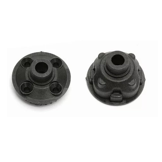 Vintage Team Associated 21318 Front Diff Gear Case Set Black