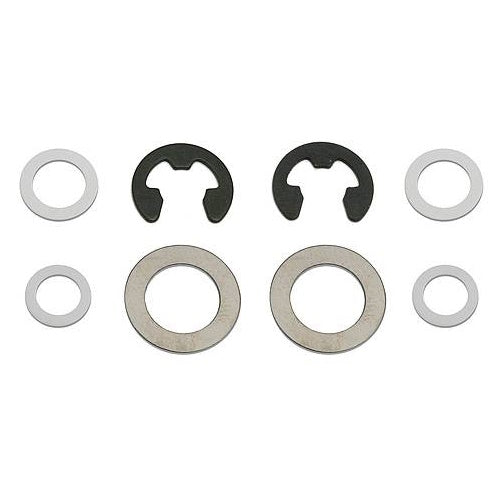 Team Associated 25019 Main Gear Box Shims & Clips