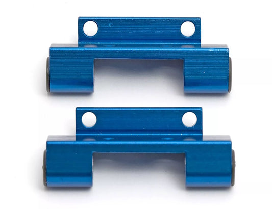 Team Associated 25105 Front & Rear Upper Arm Mounts Blue