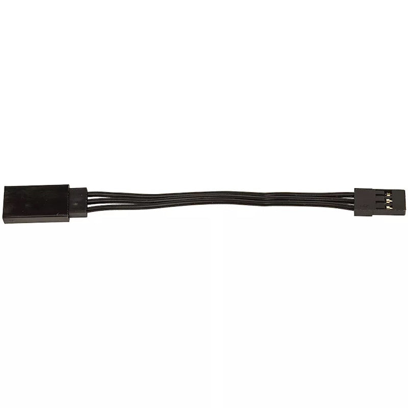 Team Associated 27163 75mm Servo Wire Extension black (2.95 in)