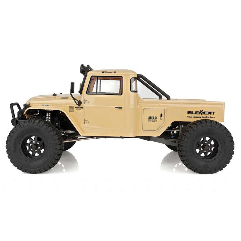 Team Associated 40124 Enduro Zuul 1/10 Electric 4WD RTR Trail Truck, Tan