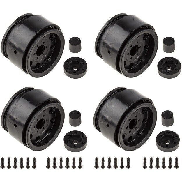 Team Associated 42109 The Ocho Wheels 1.90 inches Black Enduro - PowerHobby