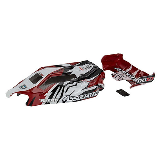 Team Associated ASC72020 RB10 RTR Body and Wing red - PowerHobby