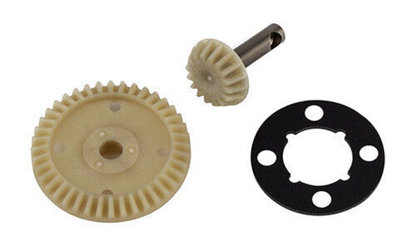 Team Associated ASC92318 FT Ring & Pinion Molded Gear Set B74.2 B74.2d - PowerHobby