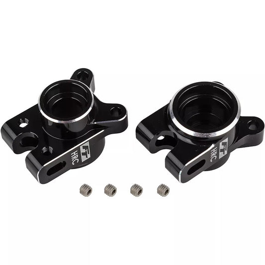 Team Associated ASC92472 RC10B7 Factory Team Aluminum Rear Hub Set (Black)