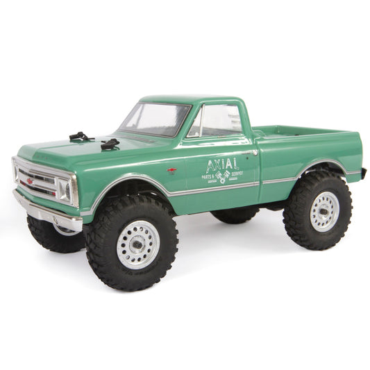 Axial AXI00001T1 SCX24 1967 Chevrolet C10 1/24 4WD RTR Scale Mini Crawler Green