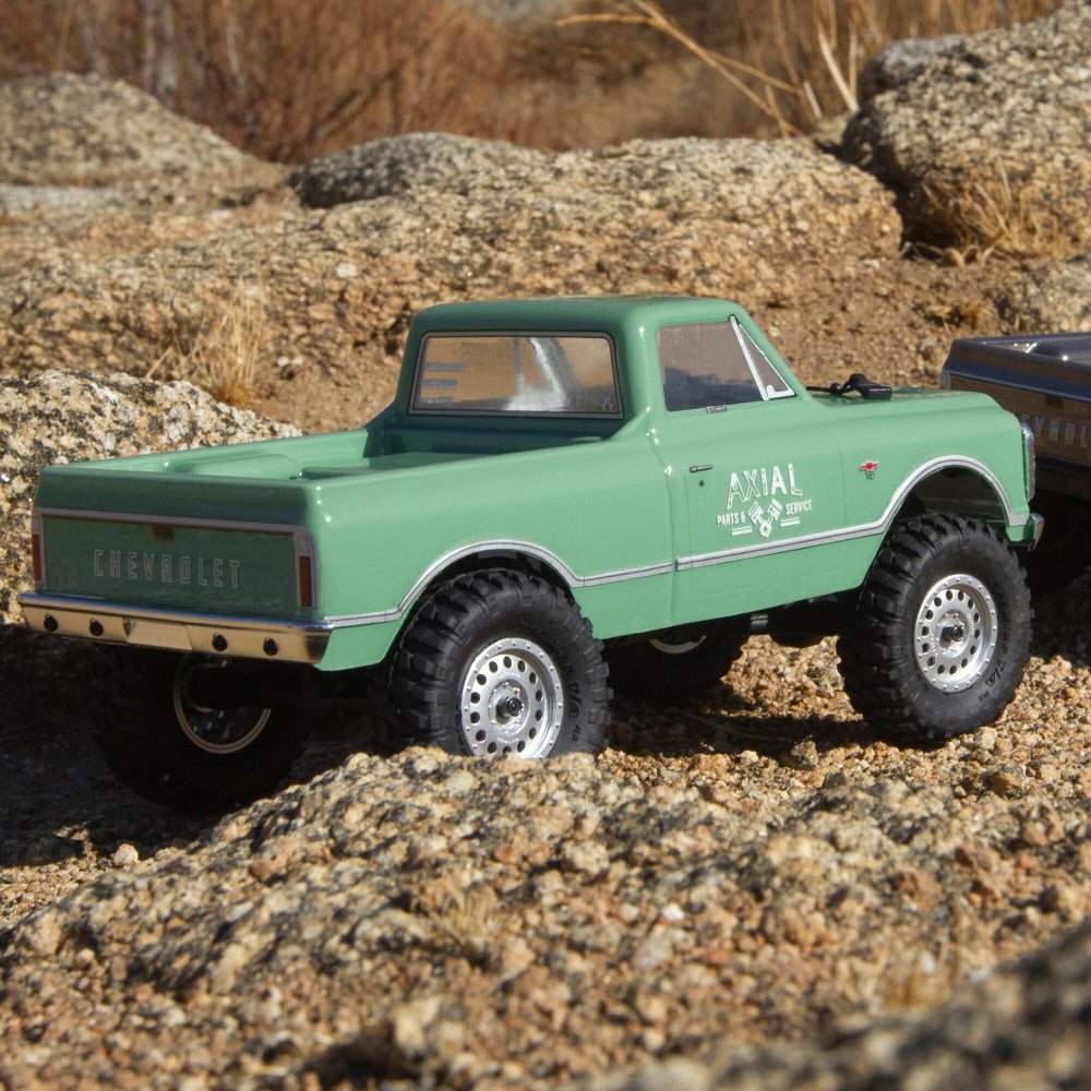 Axial AXI00001T1 SCX24 1967 Chevrolet C10 1/24 4WD RTR Scale Mini Crawler Green