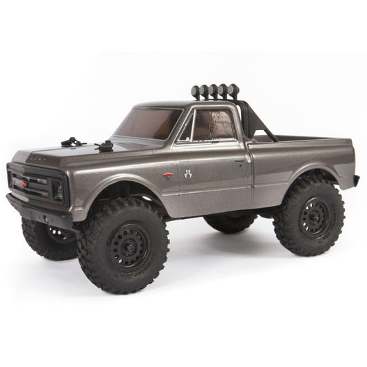 Axial AXI00001T2 SCX24 1967 Chevrolet C10 1/24 4WD RTR Scale Mini Crawler Silver