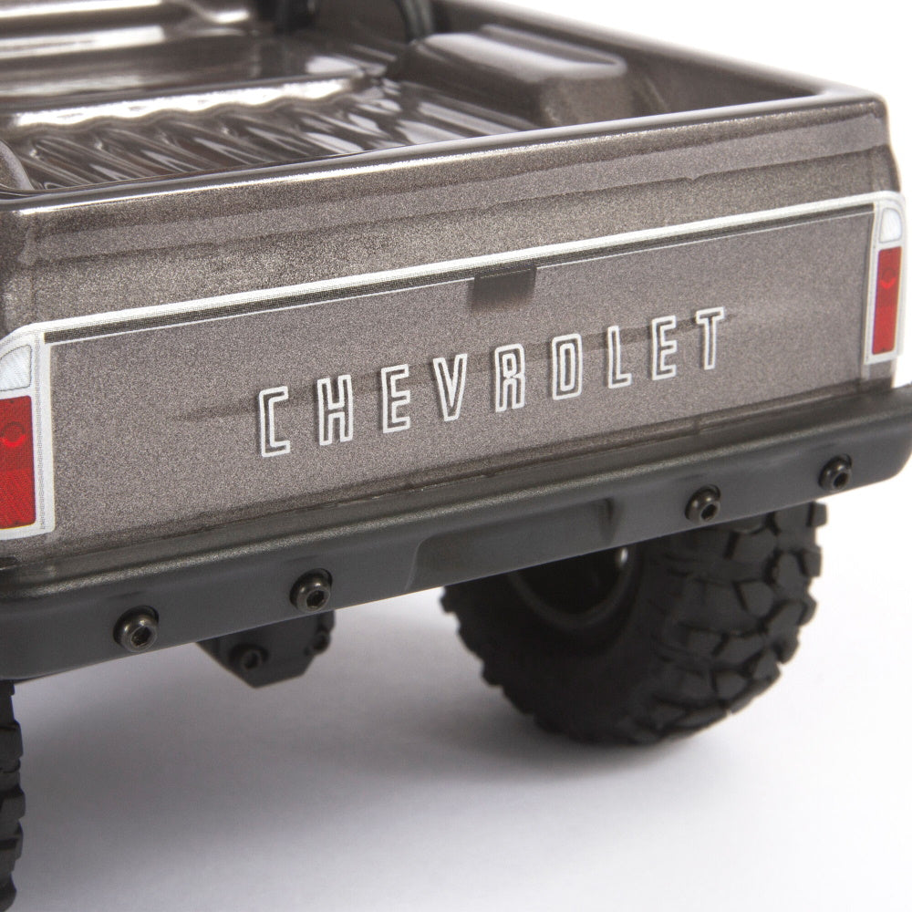 Axial AXI00001T2 SCX24 1967 Chevrolet C10 1/24 4WD RTR Scale Mini Crawler Silver