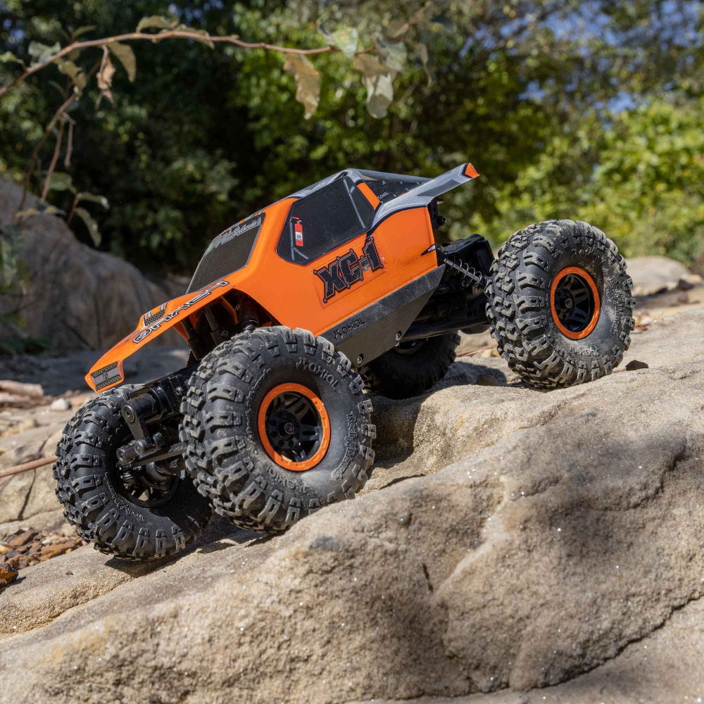 Axial AXI00003T2 AX24 XC-1 XC1 1/24 Scale 4WD RTR 4WS Mini Crawler Truck Orange