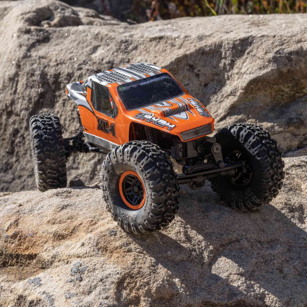 Axial AXI00003T2 AX24 XC-1 XC1 1/24 Scale 4WD RTR 4WS Mini Crawler Truck Orange