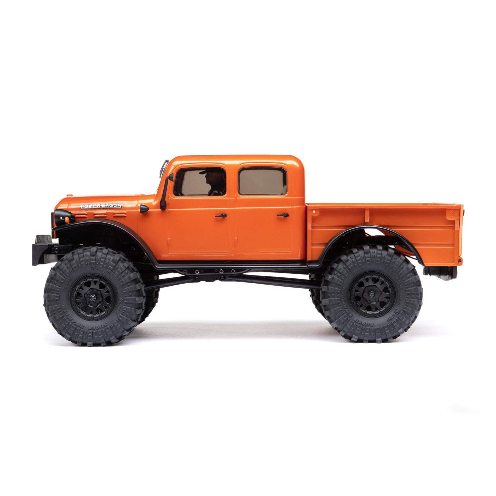 Axial AXI00007 SCX24 40's 4DR Dodge Power Wagon 1/24, 4 Wheel Drive-RTR - Orange