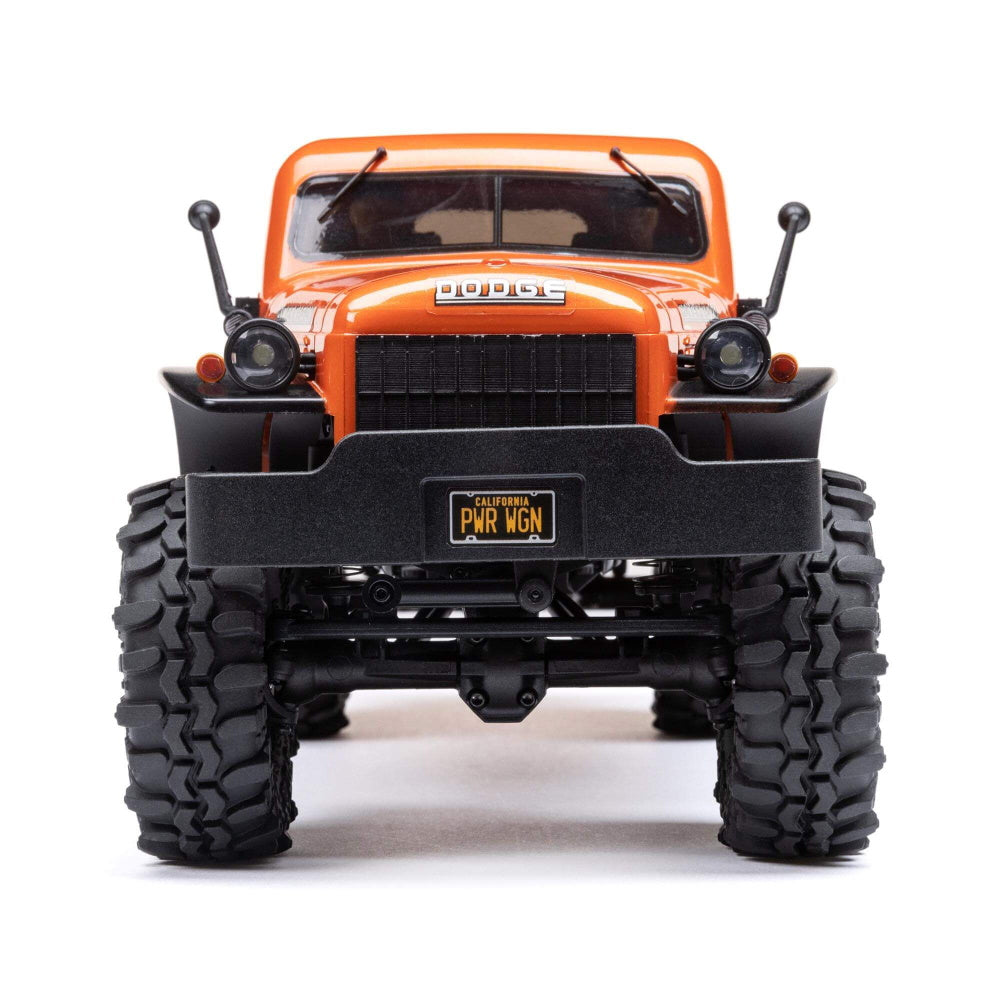 Axial AXI00007 SCX24 40's 4DR Dodge Power Wagon 1/24, 4 Wheel Drive-RTR - Orange