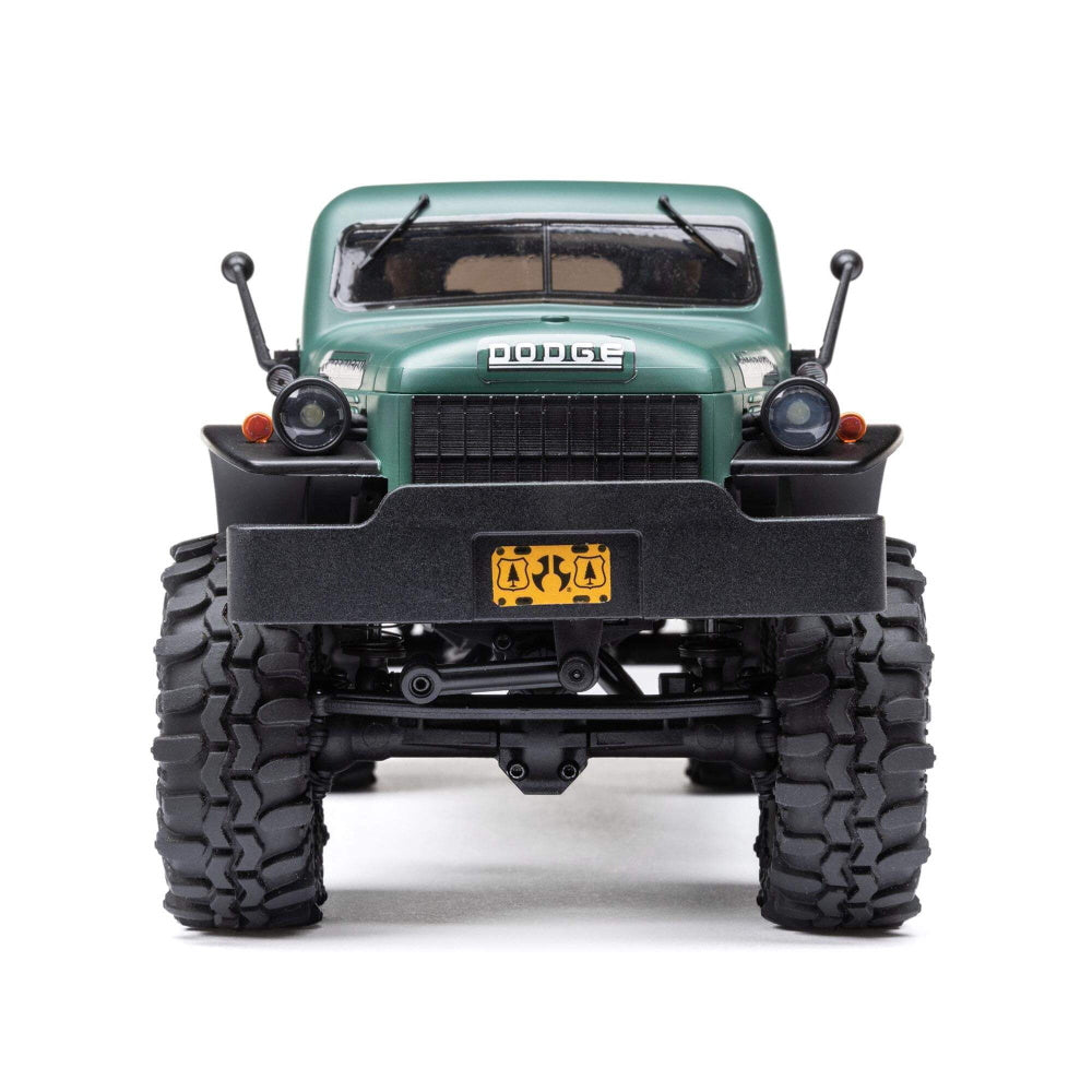 Axial AXI00007T2 SCX24 40's 4DR Dodge Power Wagon 1/24, 4 Wheel Drive-RTR - Green