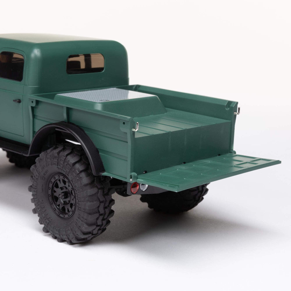 Axial AXI00007T2 SCX24 40's 4DR Dodge Power Wagon 1/24, 4 Wheel Drive-RTR - Green