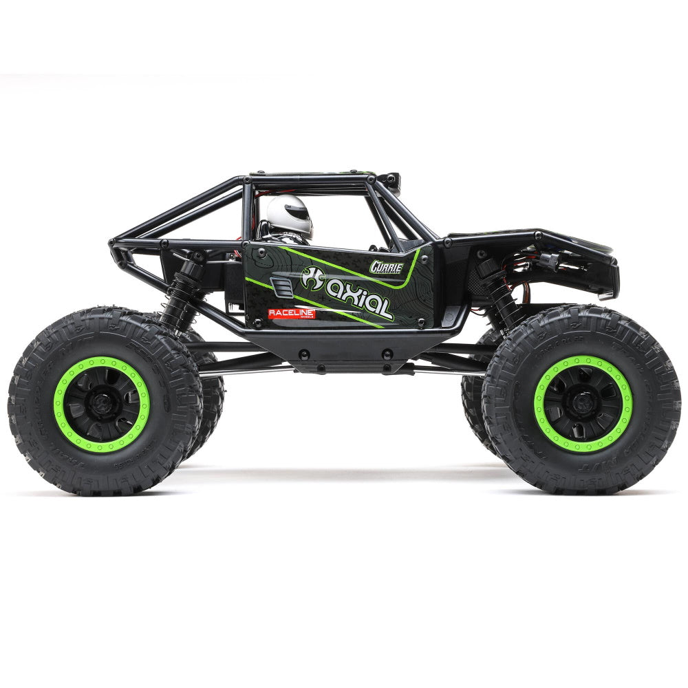 Axial AXI01002T1 Crawler 1/18 UTB18 Capra 4WD Unlimited Trail Buggy RTR, Black