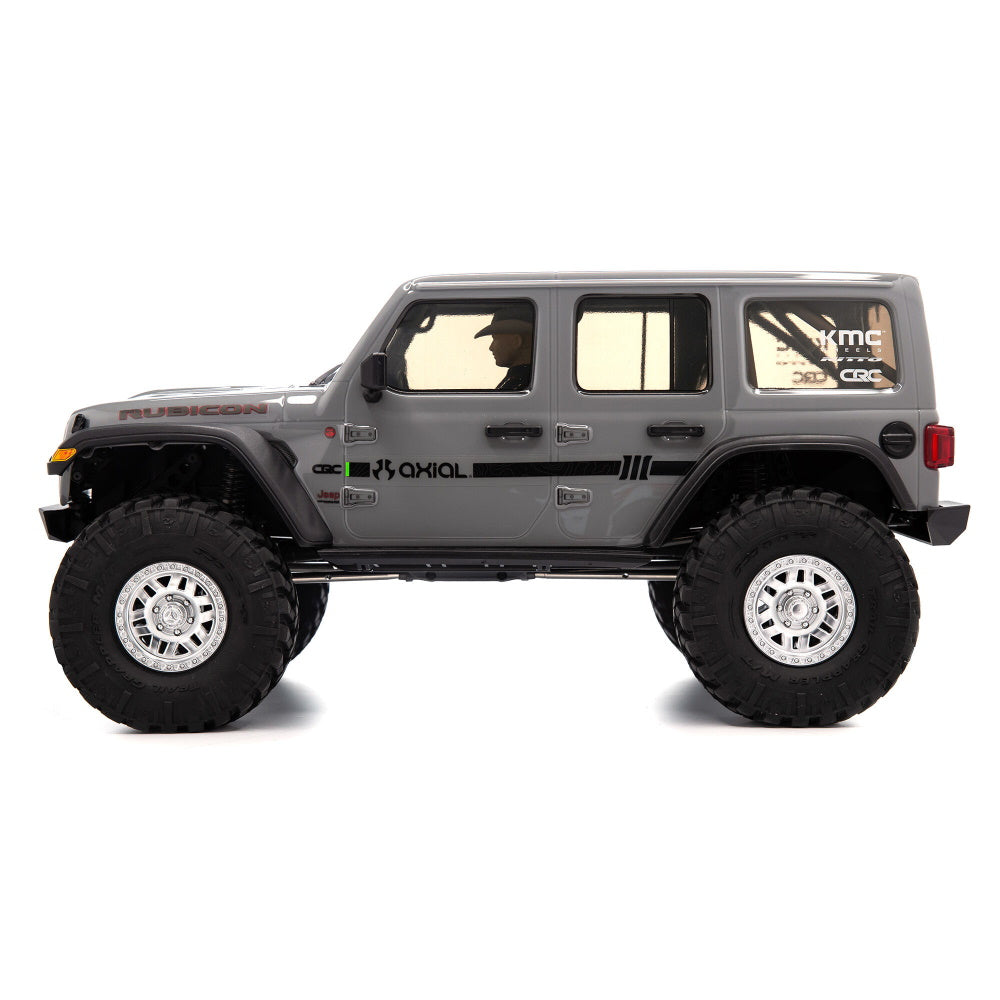 Axial 1/10 SCX10 III Jeep JLU Wrangler 4X4 Rock Crawler with Portals RTR, Gray