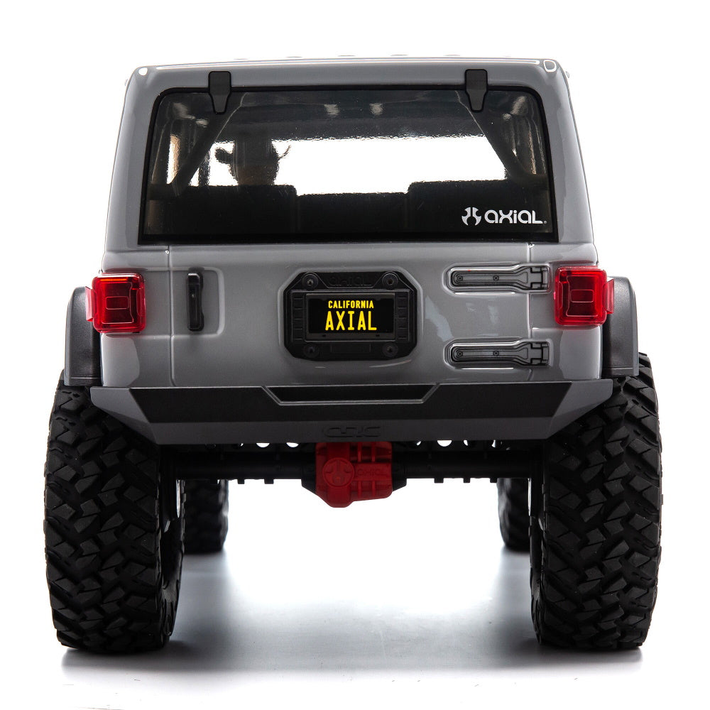 Axial 1/10 SCX10 III Jeep JLU Wrangler 4X4 Rock Crawler with Portals RTR, Gray