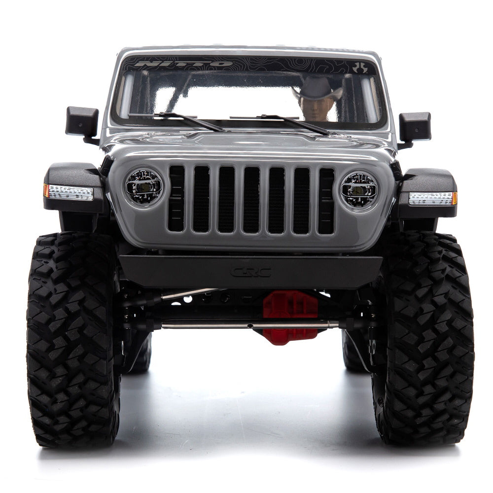 Axial 1/10 SCX10 III Jeep JLU Wrangler 4X4 Rock Crawler with Portals RTR, Gray