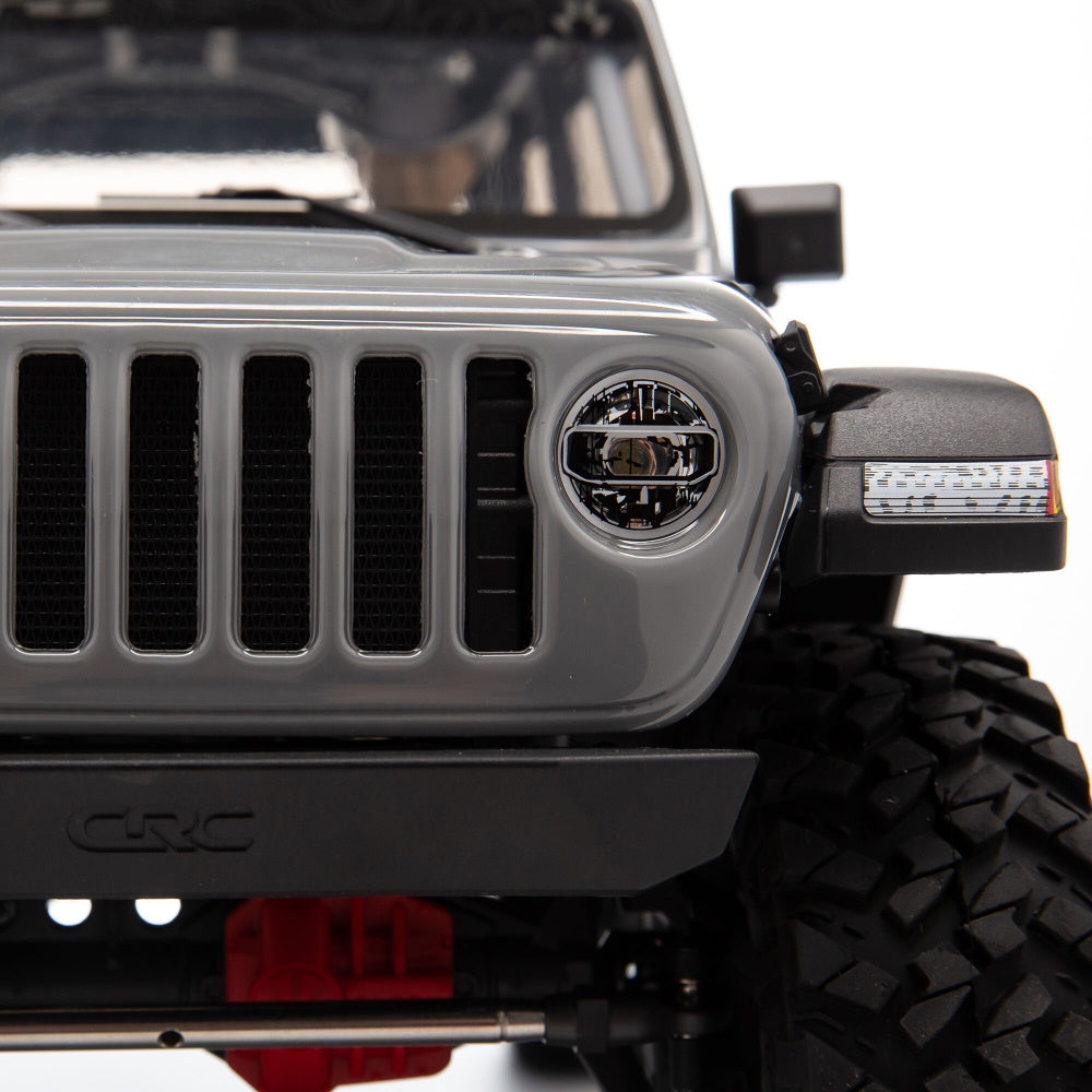 Axial 1/10 SCX10 III Jeep JLU Wrangler 4X4 Rock Crawler with Portals RTR, Gray