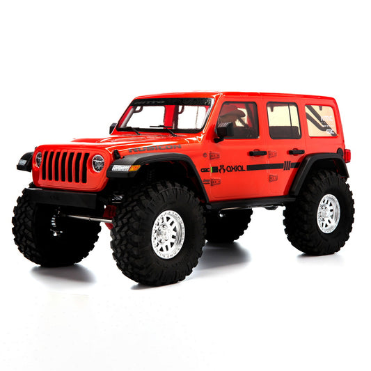 Axial 1/10 SCX10 III Jeep JLU Wrangler 4X4 Rock Crawler with Portals RTR, Orange