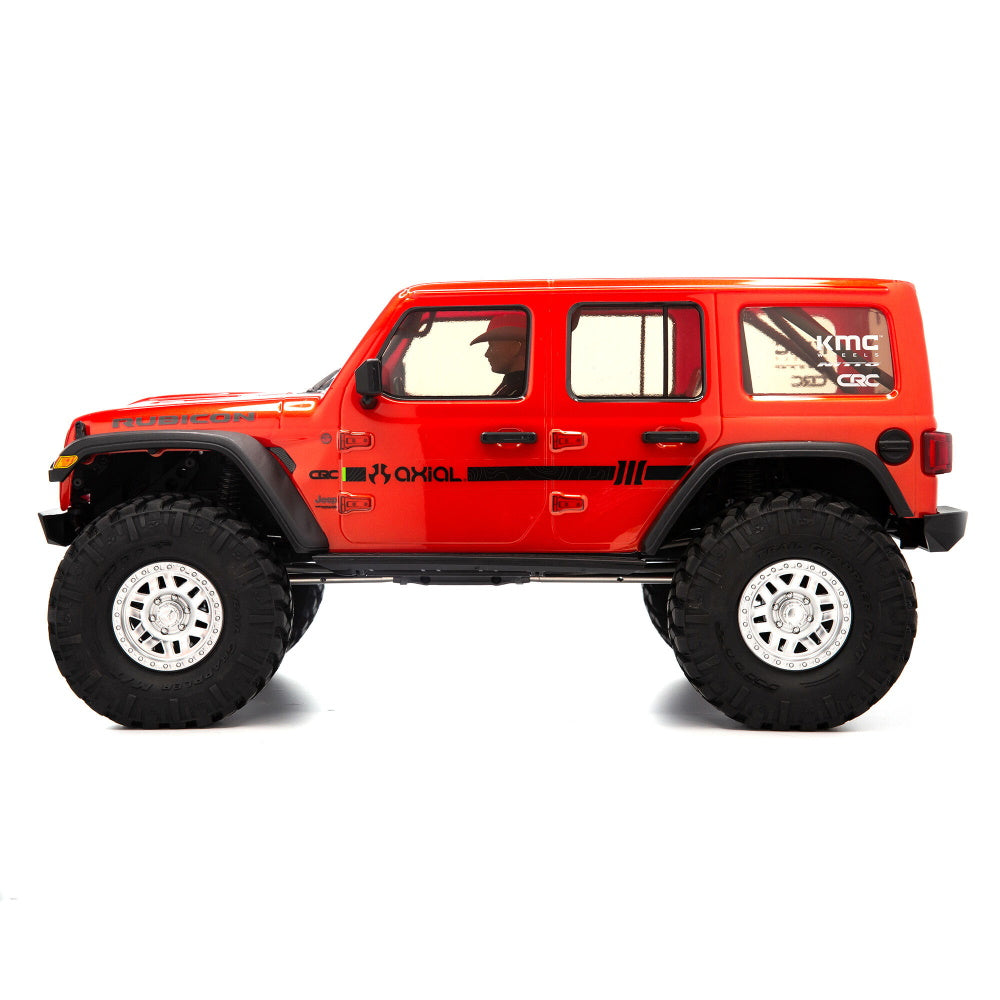 Axial 1/10 SCX10 III Jeep JLU Wrangler 4X4 Rock Crawler with Portals RTR, Orange