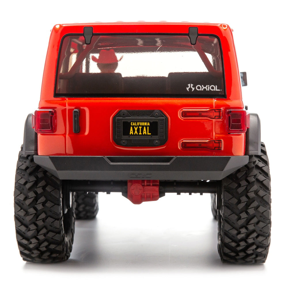 Axial 1/10 SCX10 III Jeep JLU Wrangler 4X4 Rock Crawler with Portals RTR, Orange