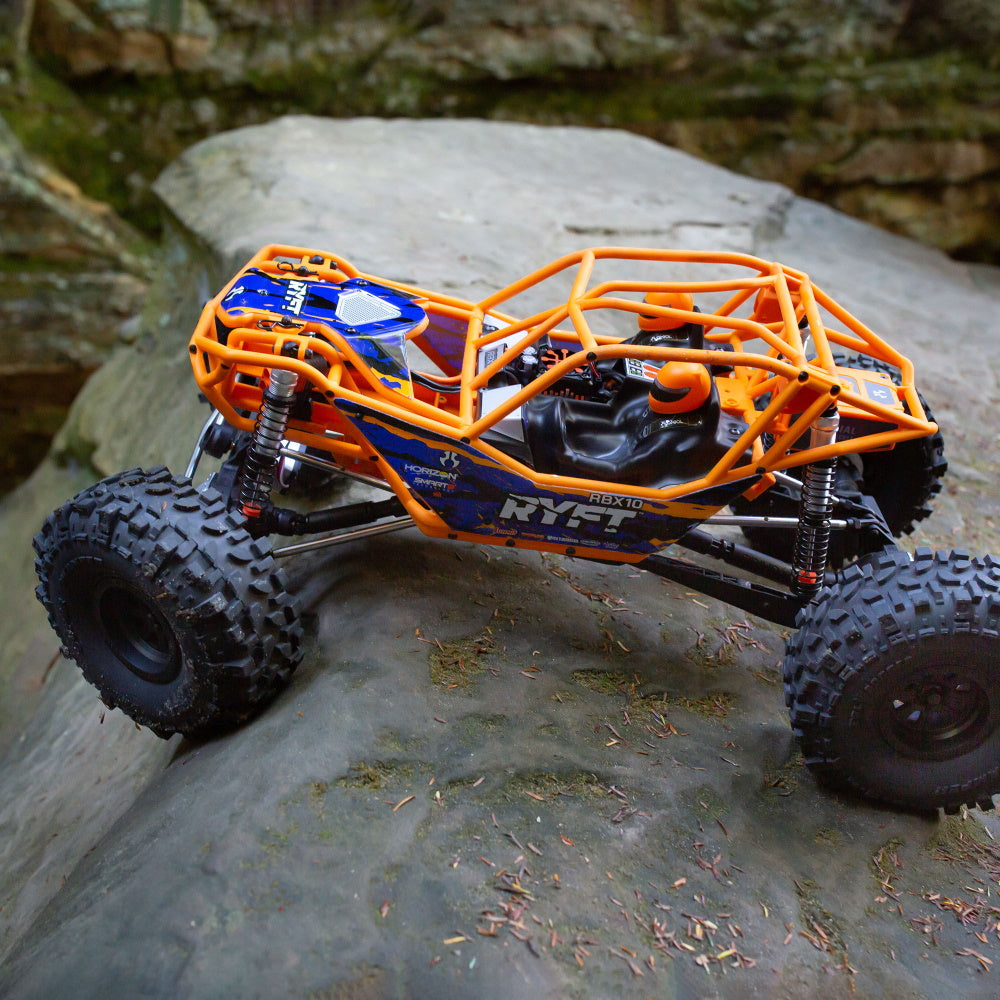 Axial AXI03005T1 1/10 RBX10 Ryft 4X4 Brushless Rock Bouncer RTR - Orange