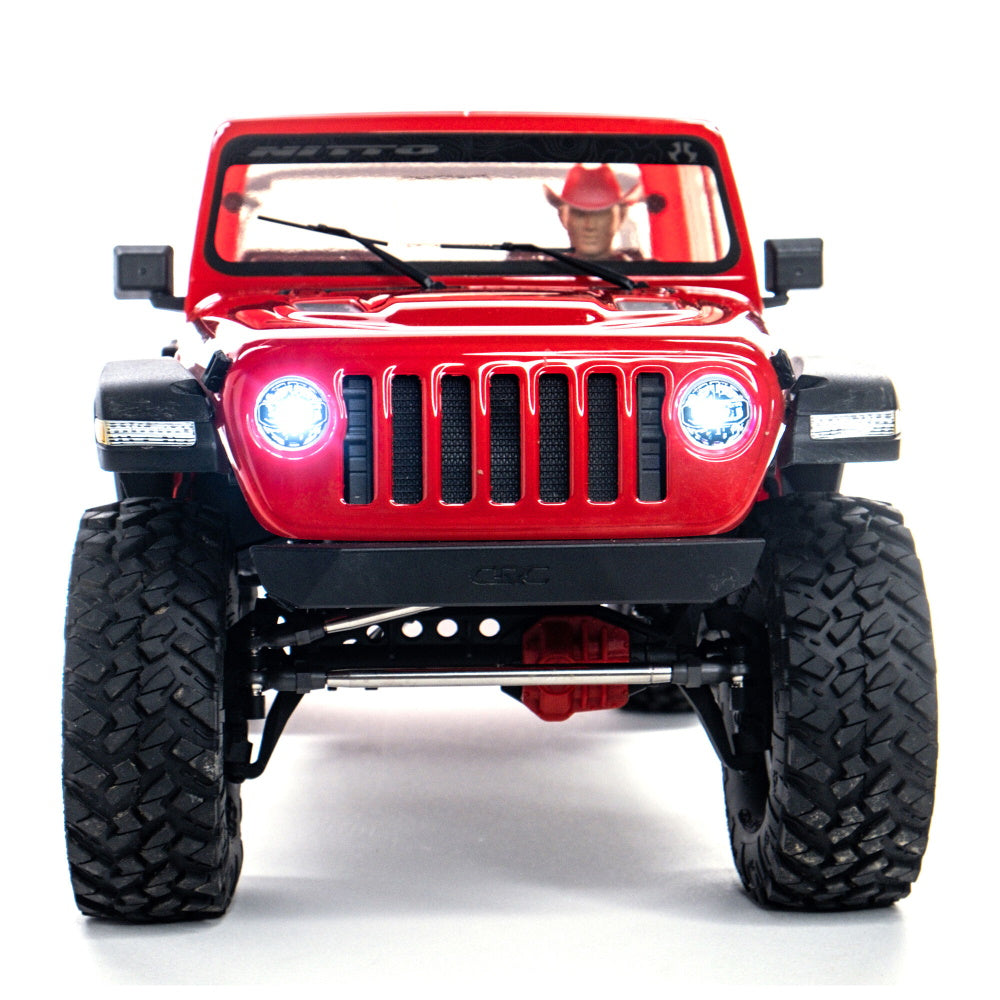 Axial AXI03006BT2 SCX10 III Jeep JT Gladiator RTR 4WD Rock Crawler - Red