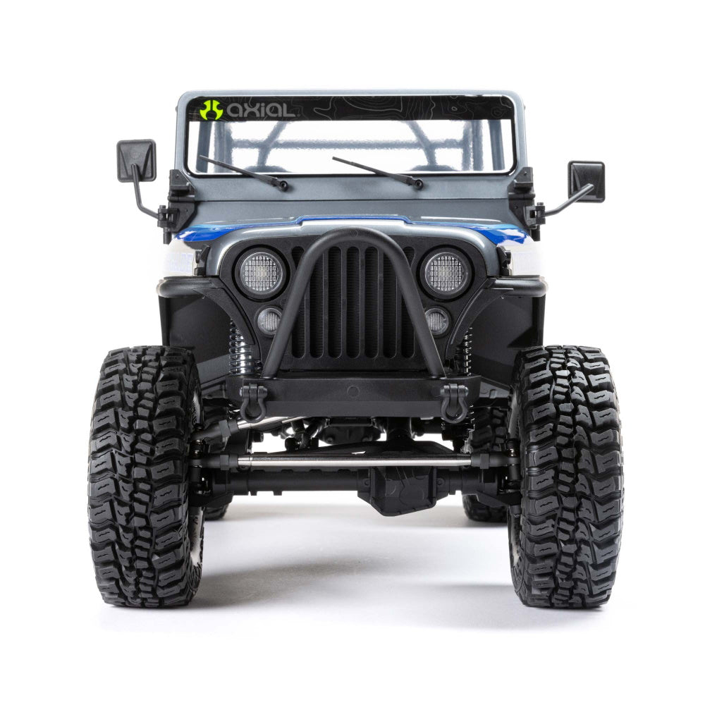 Axial AXI03008T2 1/10 SCX10 III Jeep CJ-7 4WD Brushed RTR, Grey