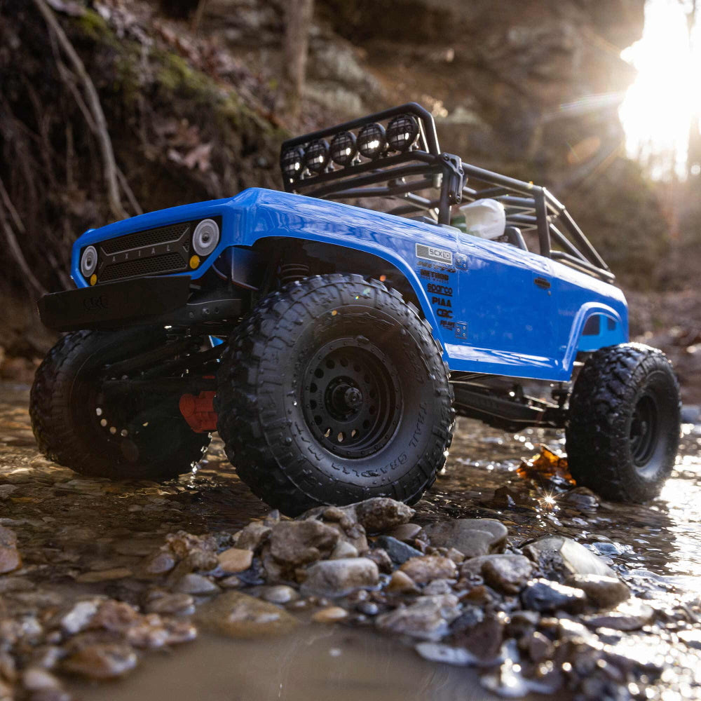 Axial AXI03025T1 SCX10 II Deadbolt 1/10 4WD RTR Crawler - Blue