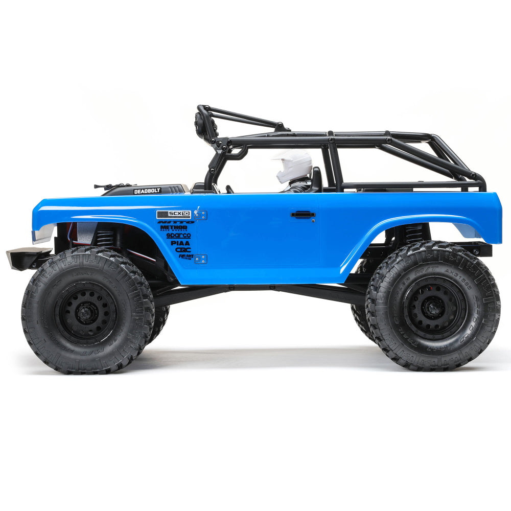 Axial AXI03025T1 SCX10 II Deadbolt 1/10 4WD RTR Crawler - Blue