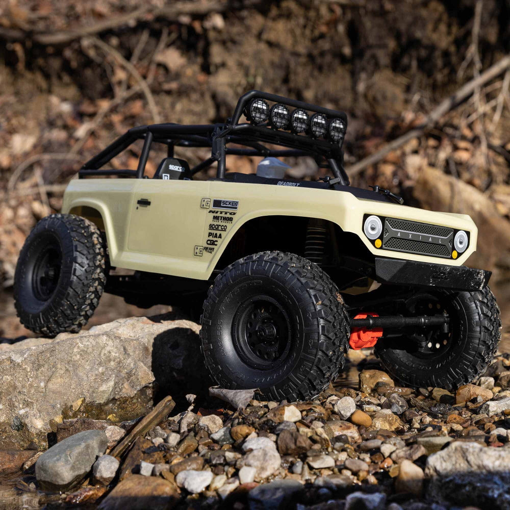 Axial AXI03025T2 SCX10 II Deadbolt 1/10 4WD RTR Crawler - Tan