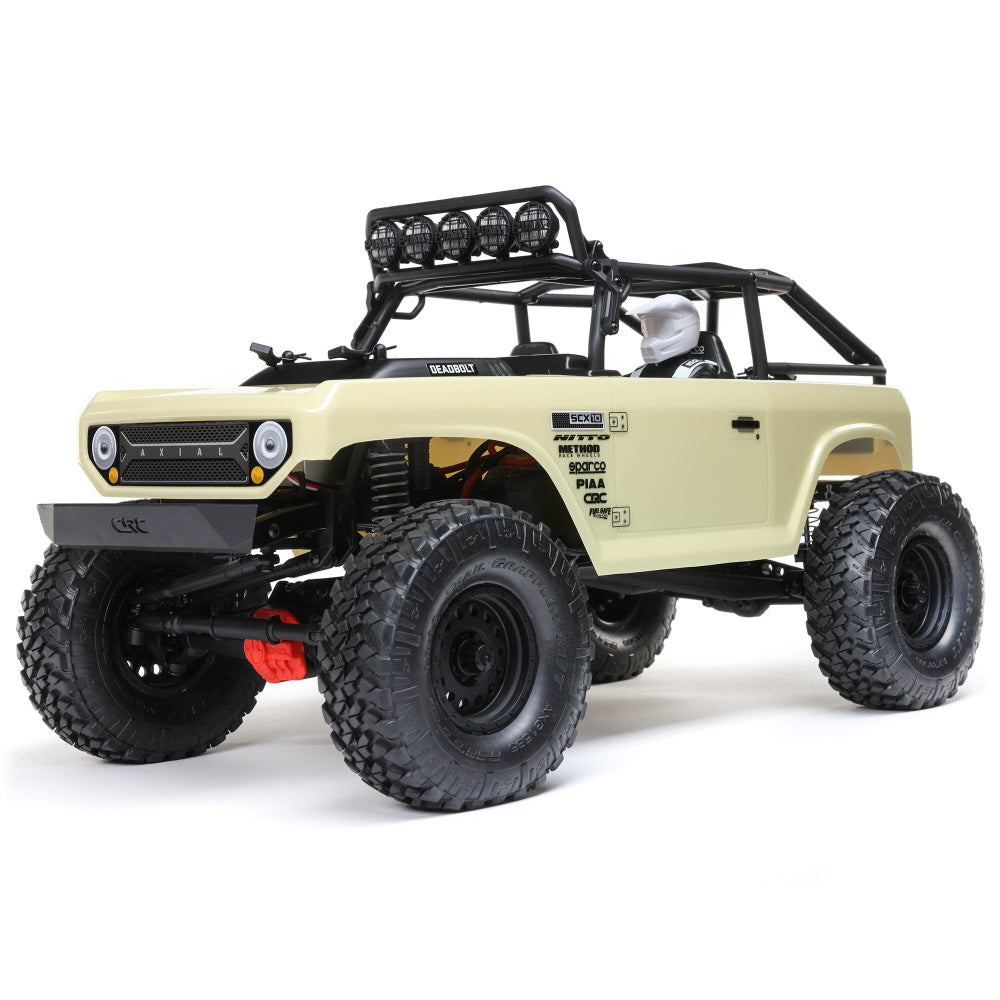 Axial AXI03025T2 SCX10 II Deadbolt 1/10 4WD RTR Crawler - Tan