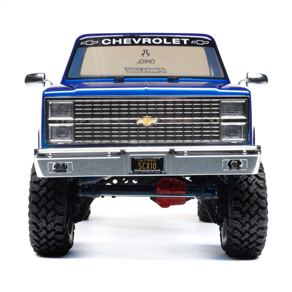 Axial AXI03030T1 1/10 SCX10 III Base Camp 1982 Chevy K10 4X4 RTR Crawler - Blue