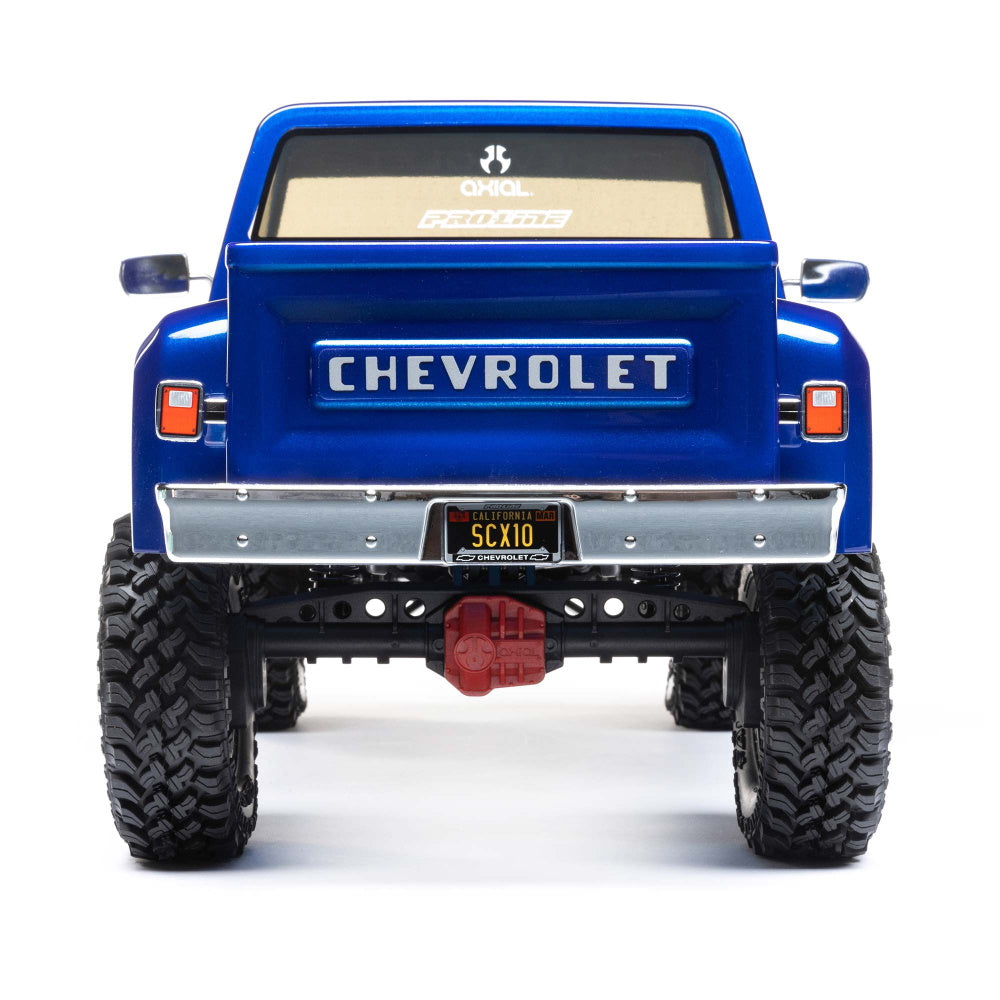 Axial AXI03030T1 1/10 SCX10 III Base Camp 1982 Chevy K10 4X4 RTR Crawler - Blue