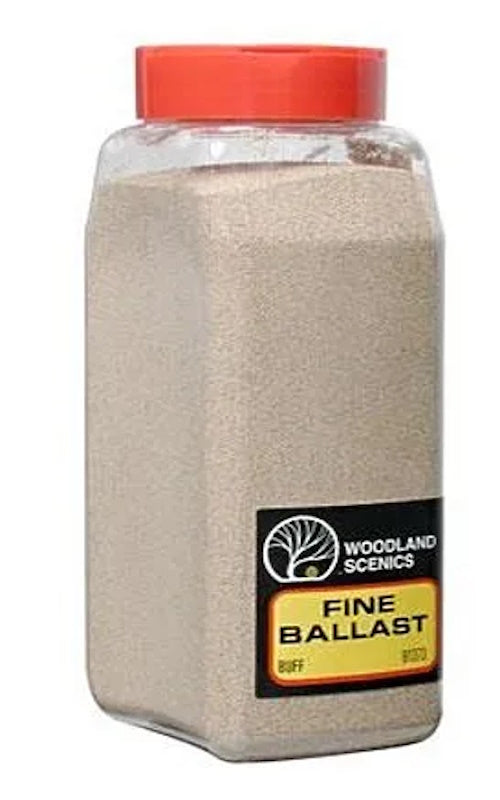 Woodland Scenics B1373  Ballast Fine Buff 32oz