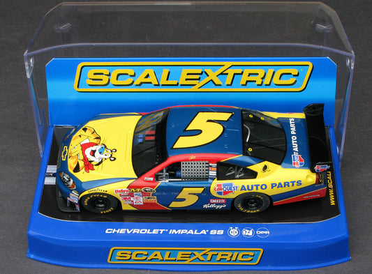 Scalextric C2892 Chevy Impala SS Casey Mears 2008 Nascar 1/32 Slot Car