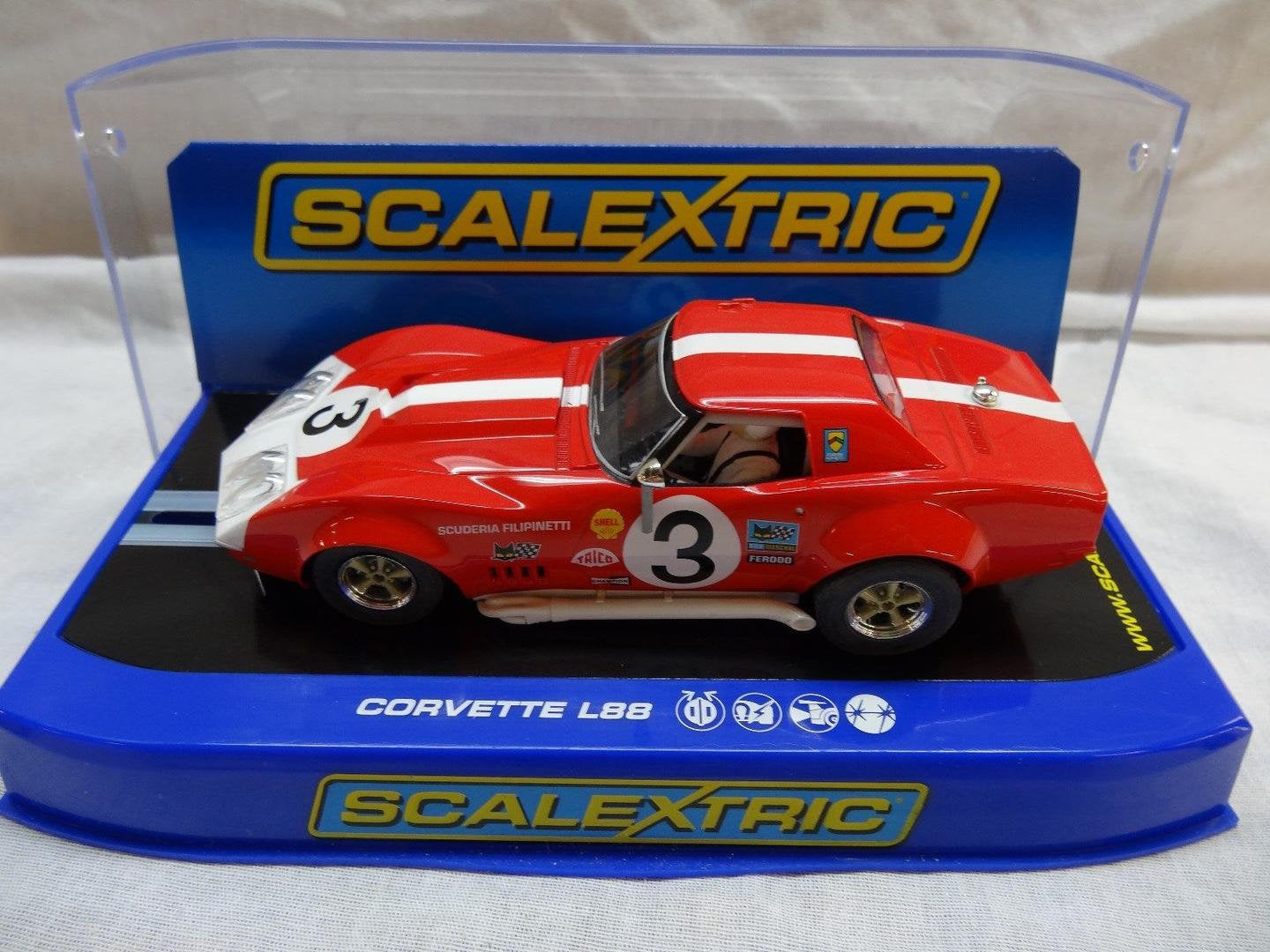 Scalextric C3229 Chevrolet Corvette L88 #3  1/32 Slot Car Chevy L-88