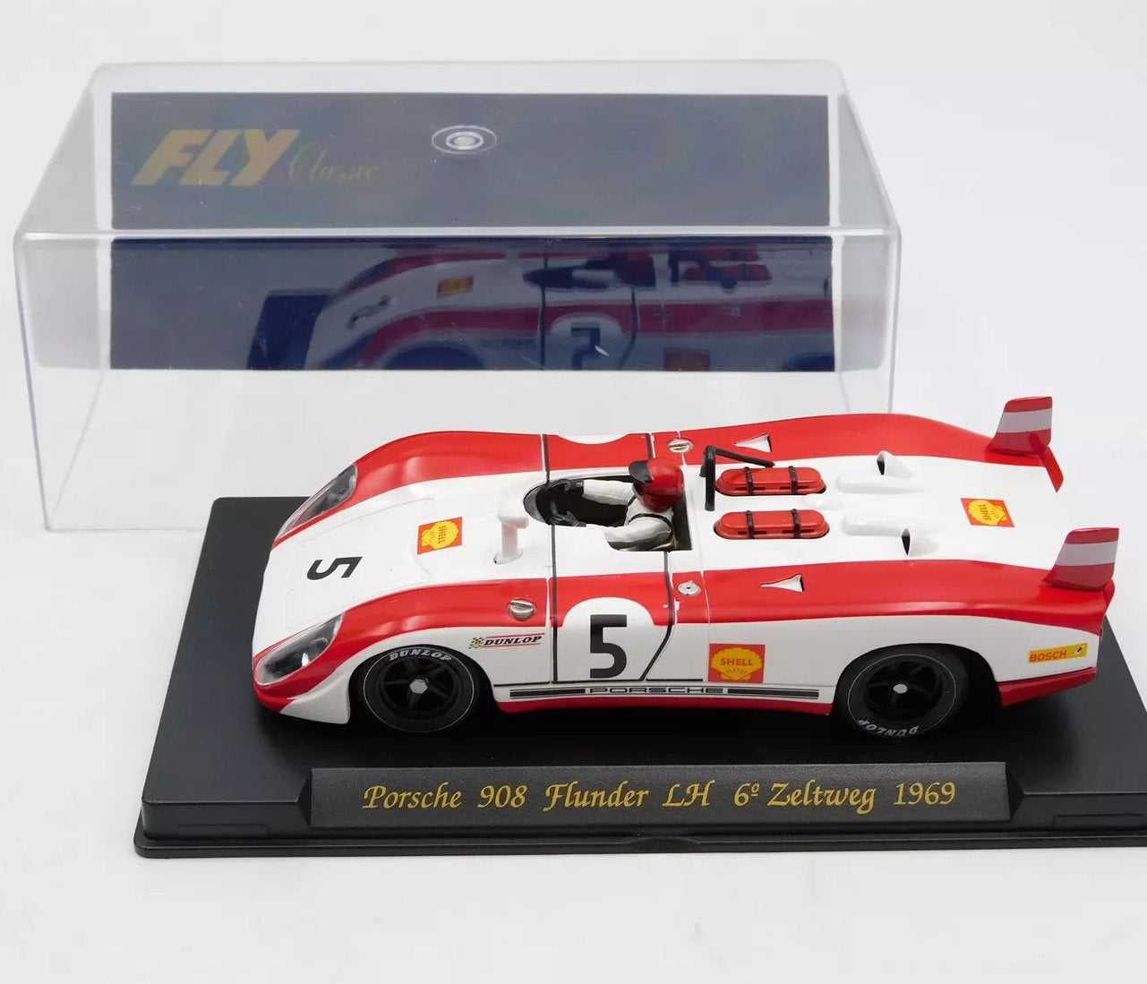 FLY C48 Porsche 908 Flunder LH Zeltweg 1969 1/32 Slot Car