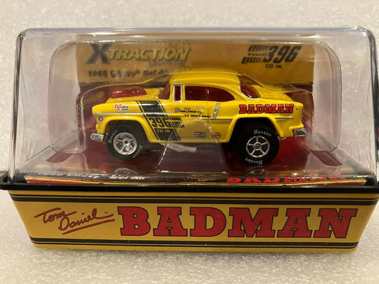 Auto World Exclusive 1955 Chevy BelAir Badman HO slot car for AFX Bel Air