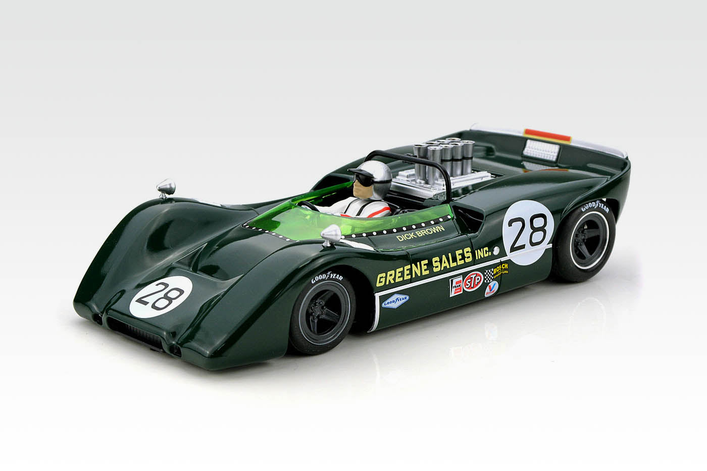 Thunderslot McLaren M6B Can-Am Bridgehampton 1968 Thunder 1/32 Slot Car